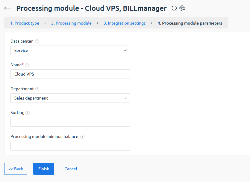 Назву можна задати наприклад "Cloud VPS (назву локації)"